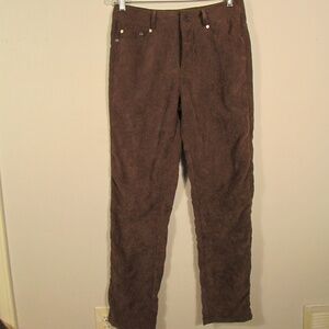 Boho Brown Corduroy Pants